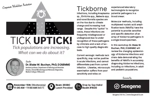 Tick Uptick! Corporate Workshop at AMP 2023